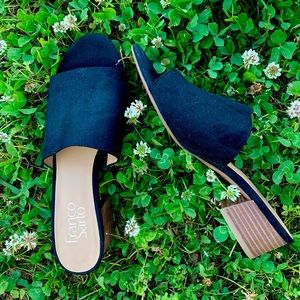 Franco Sarto cute heel sandals